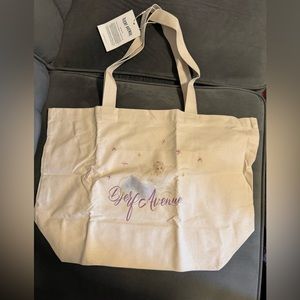 NWT Djerf Avenue Tote Bag Angel Print